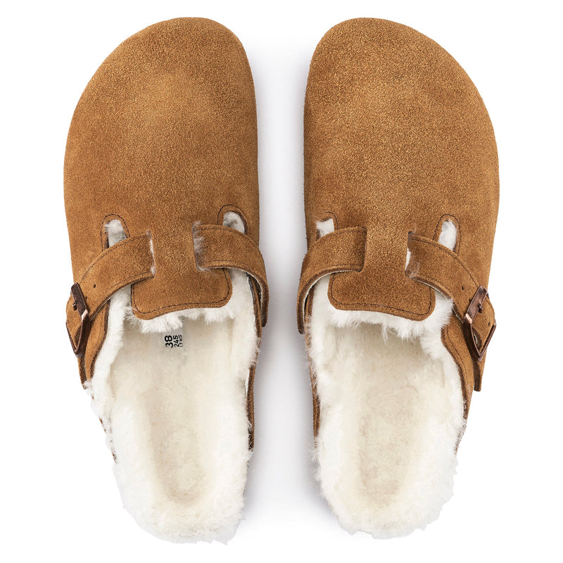 BOSTON SHEARLING - MINK - SUEDE