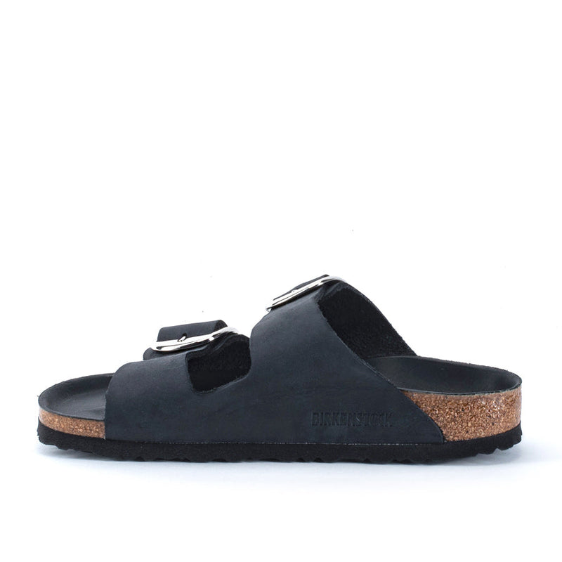 ARIZONA BIG BUCKLE - BLACK - OIL LEATHER