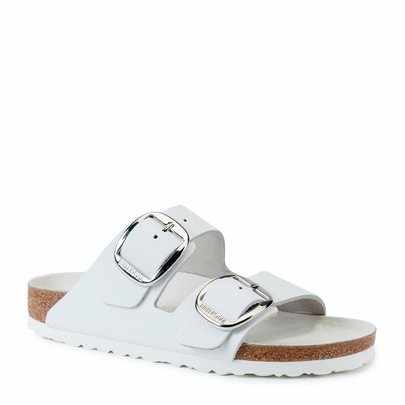 ARIZONA BIG BUCKLE - WHITE - LEATHER