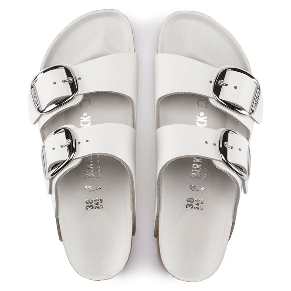 ARIZONA BIG BUCKLE - WHITE - LEATHER