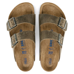 ARIZONA SOFT - FADED KHAKI - OIL LEATHER