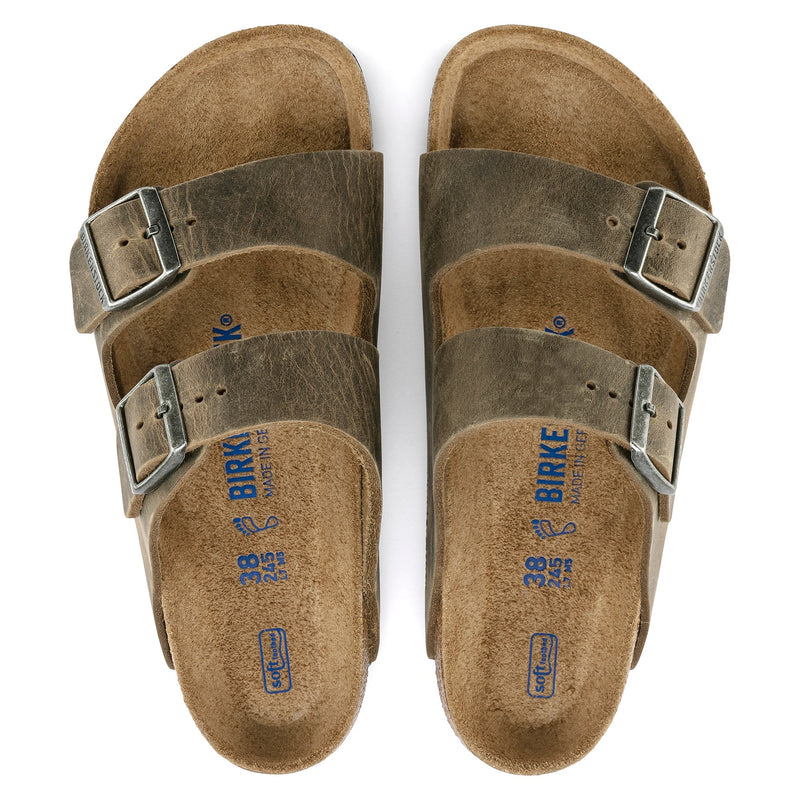 ARIZONA SOFT - FADED KHAKI - OIL LEATHER