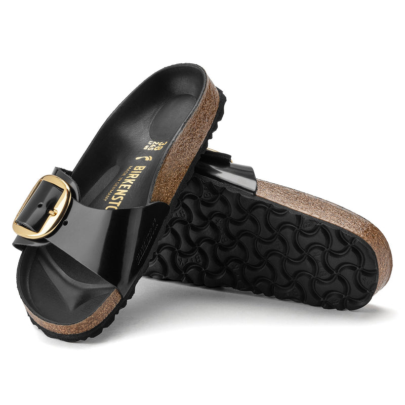 MADRID BIG BUCKLE - HIGH SHINE - LEATHER