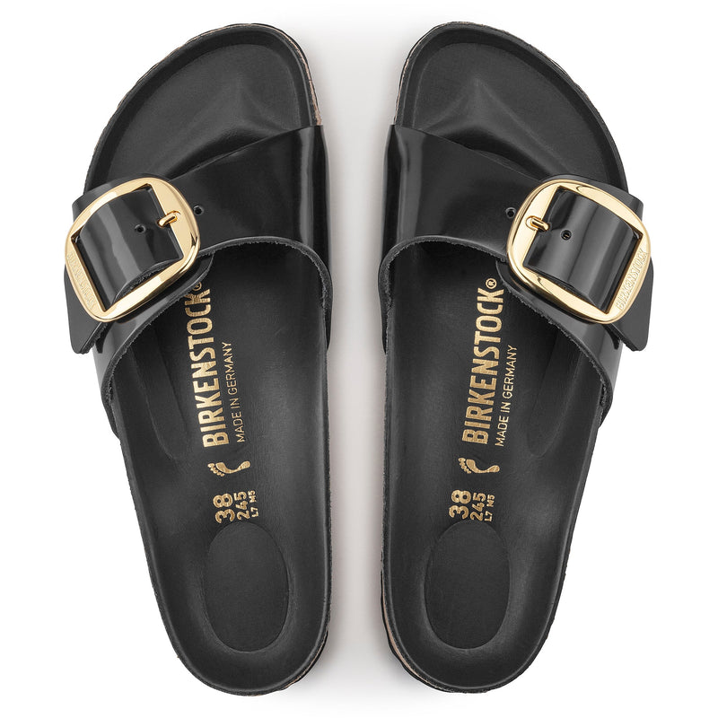 MADRID BIG BUCKLE - HIGH SHINE - LEATHER