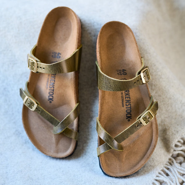 MAYARI - OLIVE - CUIR HUILE