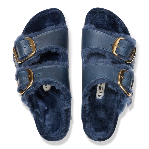 ARIZONA BIG BUCKLE SHRLNG - MIDNIGHT - LEATHER