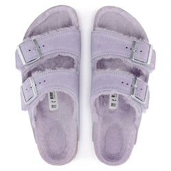ARIZONA SHEARLING - PURPLE FOG - SUEDE