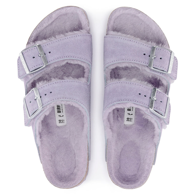 ARIZONA SHEARLING - PURPLE FOG - SUEDE