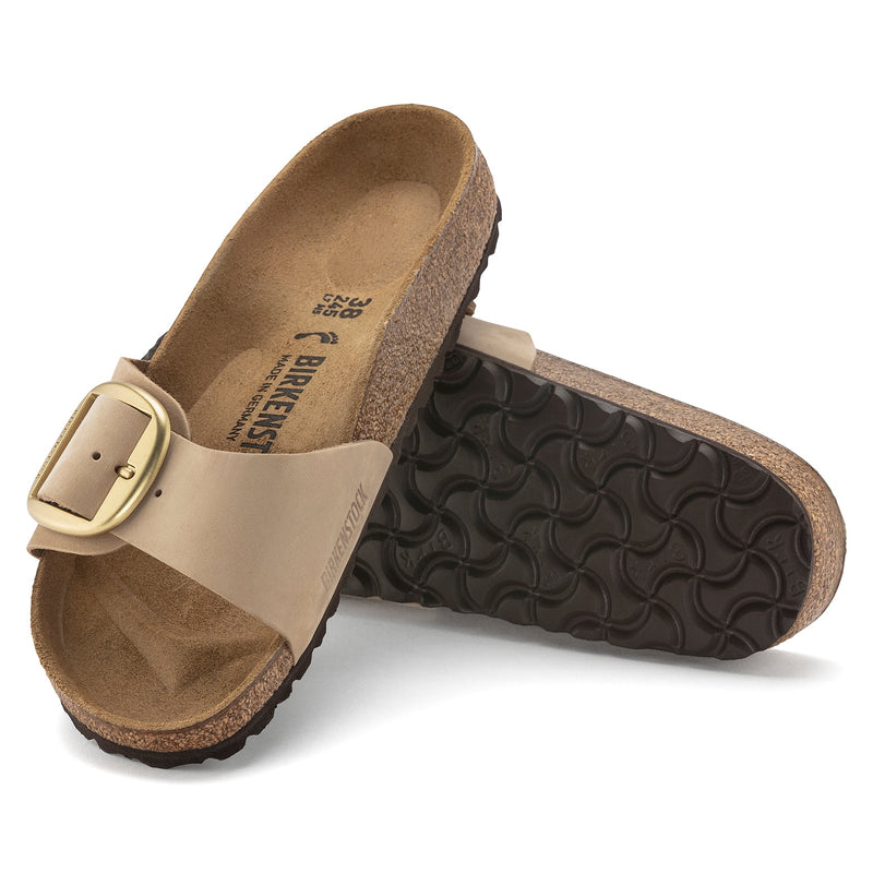 MADRID BIG BUCKLE - SANDCASTLE - NUBUCK