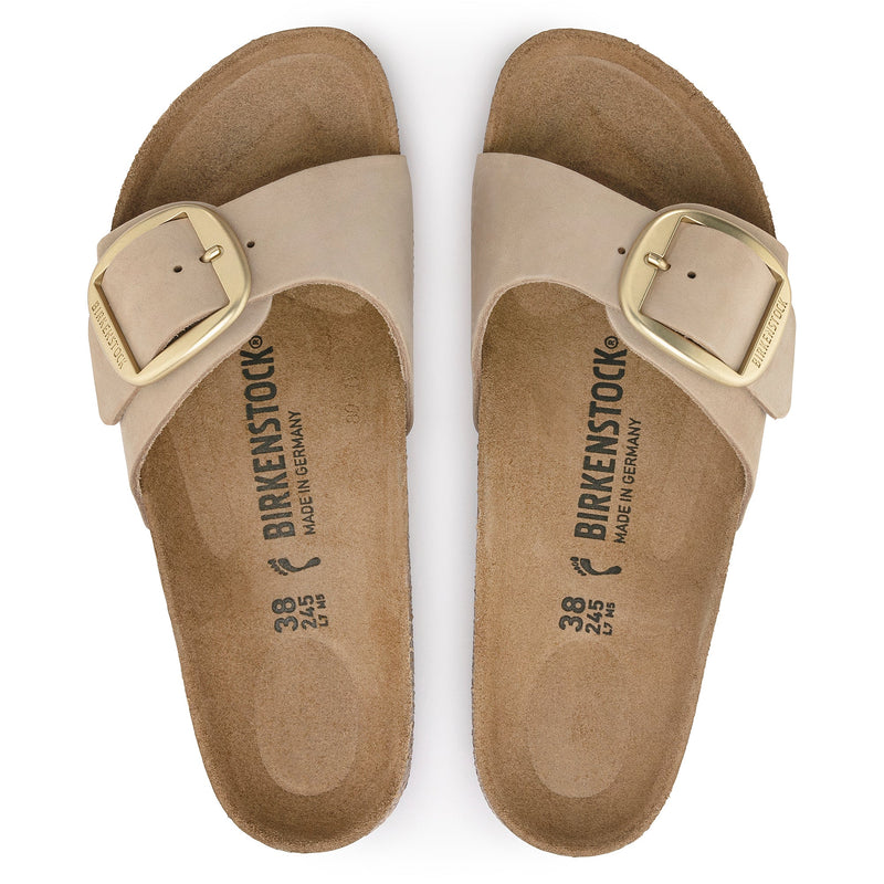 MADRID BIG BUCKLE - SANDCASTLE - NUBUCK