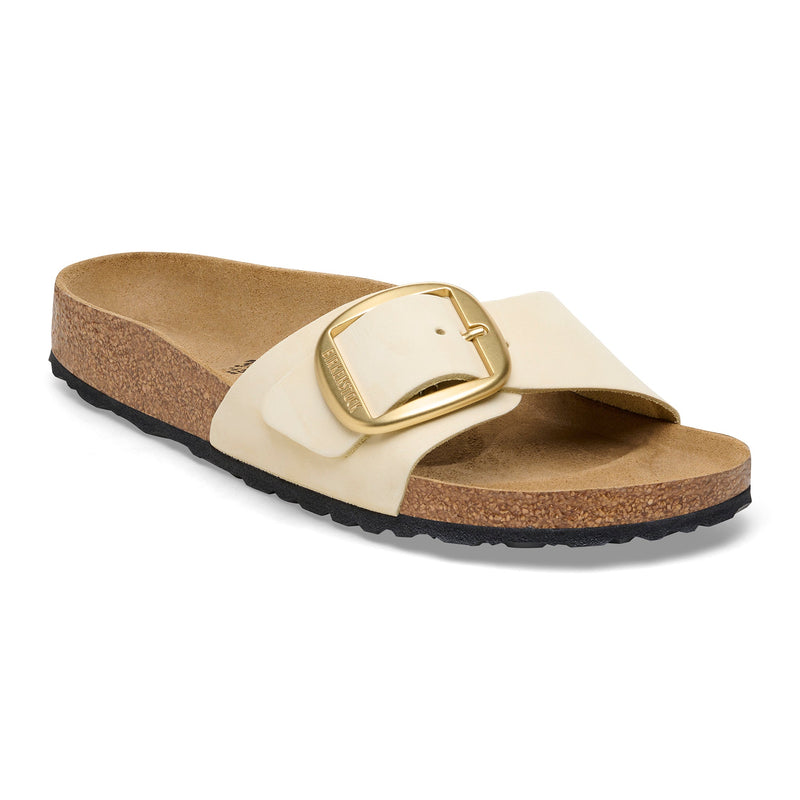MADRID BIG BUCKLE - ECRU - NUBUCK
