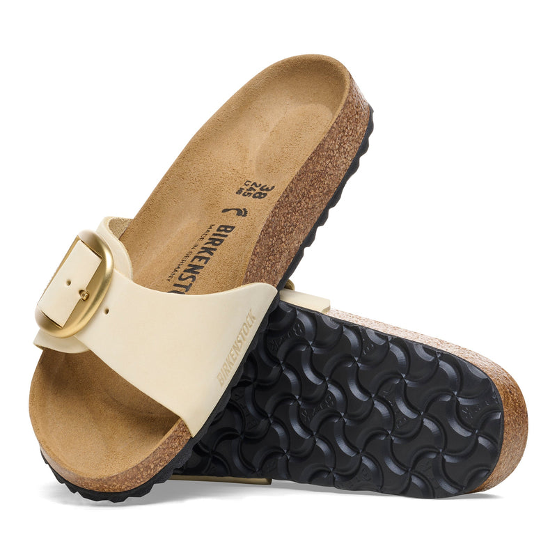MADRID BIG BUCKLE - ECRU - NUBUCK