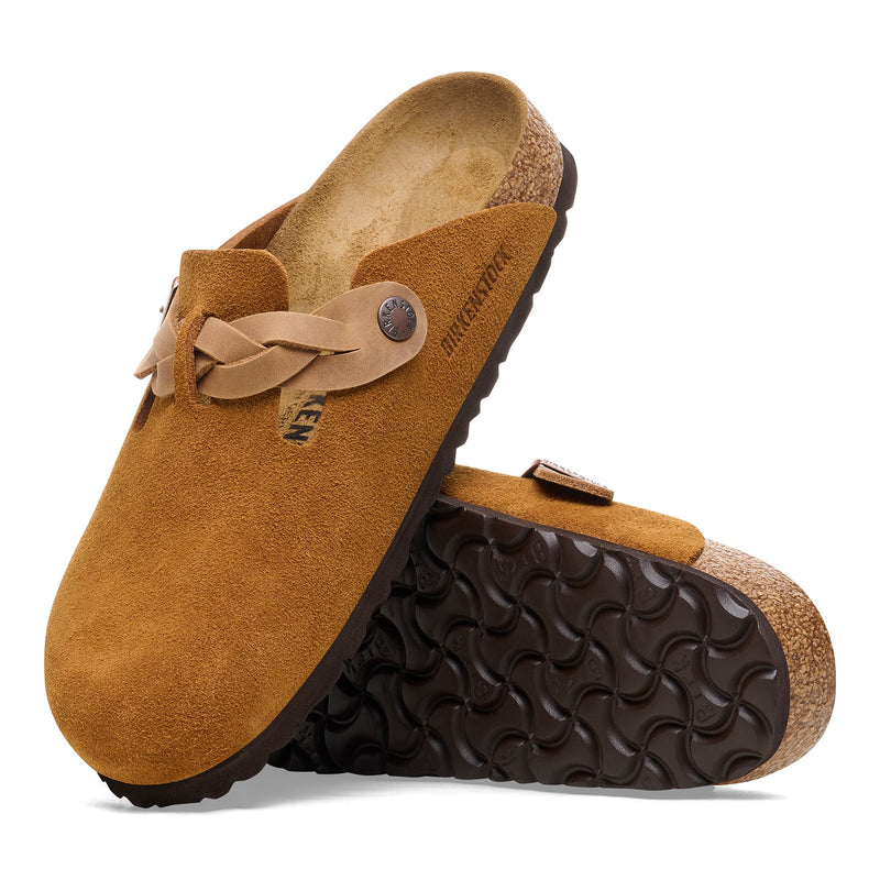 BOSTON BRAID - MINK - SUEDE