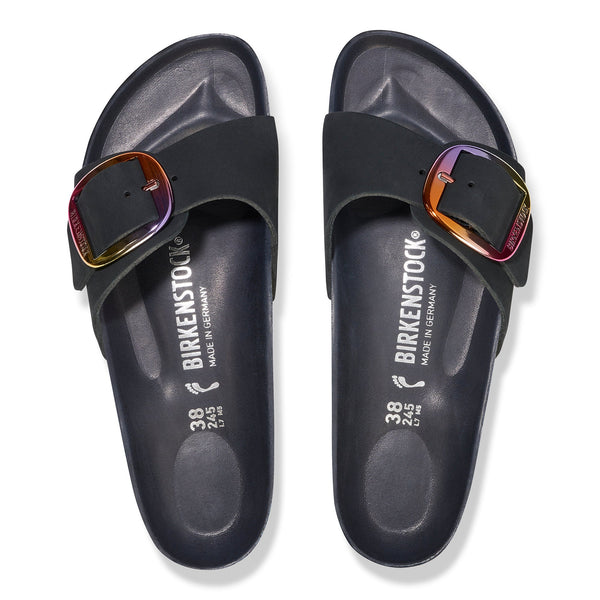 MADRID BIG BUCKLE - BLACK - RAINBOW