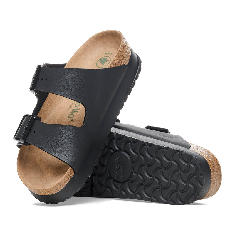 ARIZONA PLATFORM VEGAN - BLACK - BIRKO-FLOR