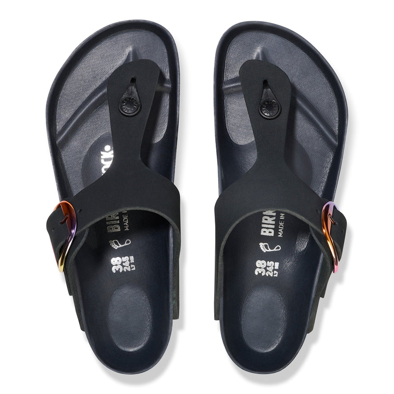 GIZEH BIG BUCKLE - BLACK - RAINBOW