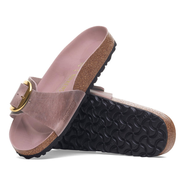 MADRID BIG BUCKLE - LAVENDER - OIL LEATHER