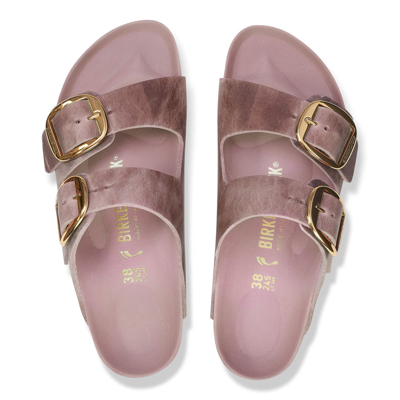 ARIZONA BIG BUCKLE - LAVENDER - OIL LEATHER