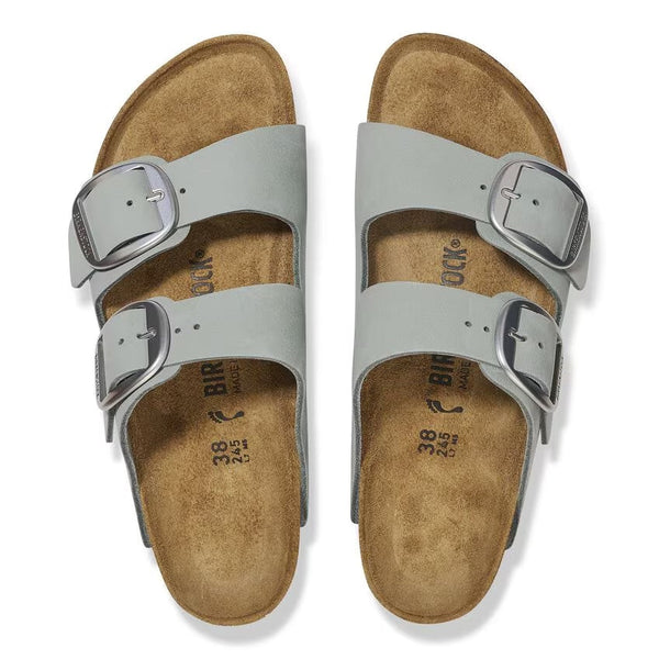 Arizona Big Buckle Oiled Leather - Pure Sage