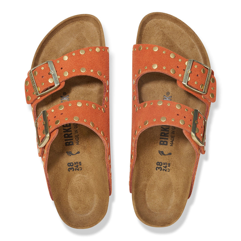 ARIZONA RIVETS - DARK RUST - SUEDE