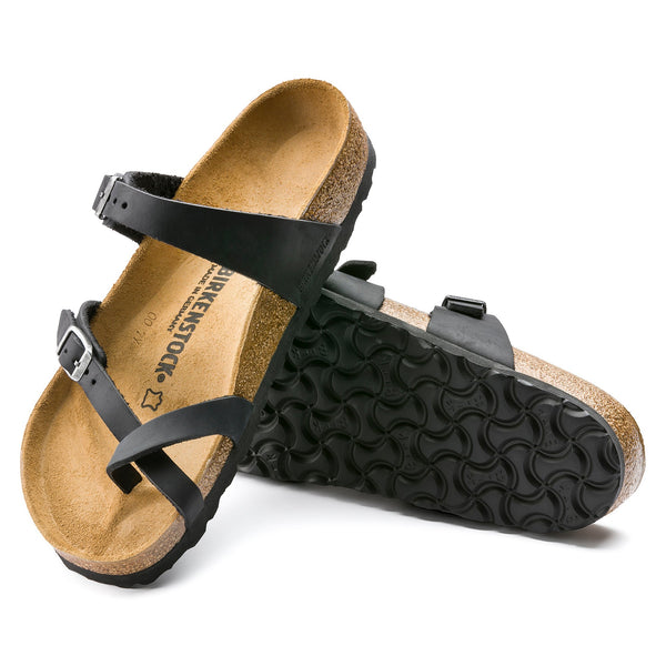 MAYARI - NOIR - CUIR HUILE