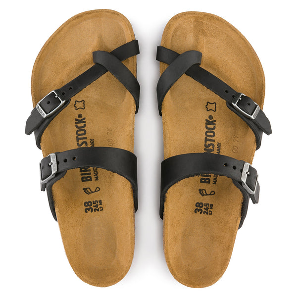 MAYARI - NOIR - CUIR HUILE