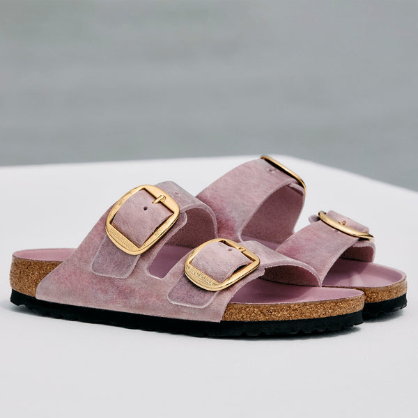 ARIZONA BIG BUCKLE - LAVENDER - OIL LEATHER