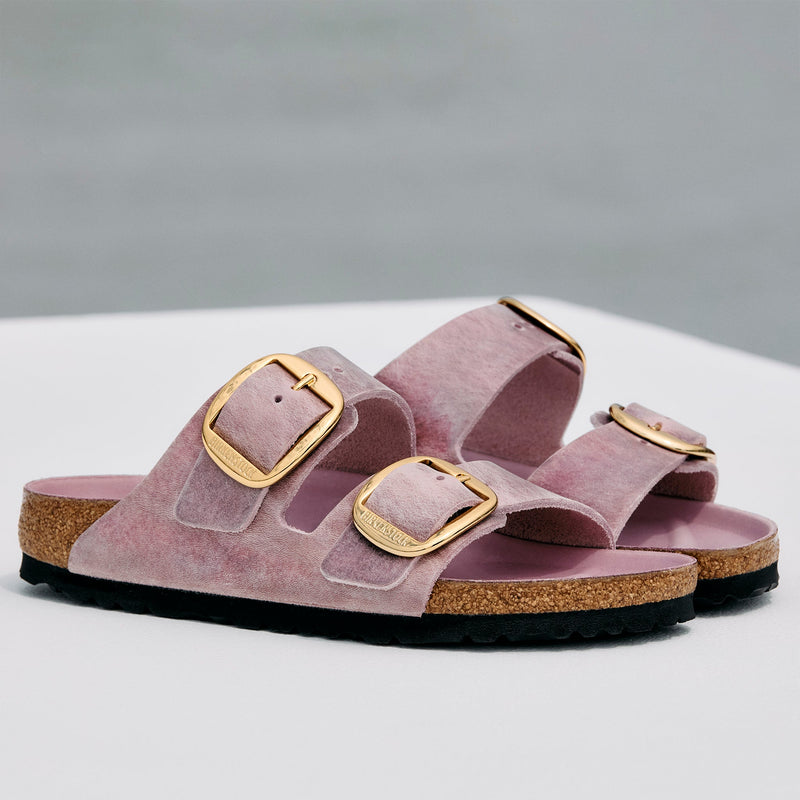 ARIZONA BIG BUCKLE - LAVENDER - OIL LEATHER