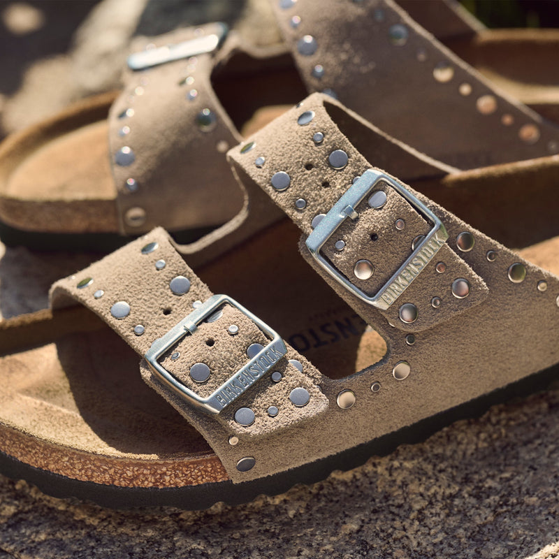ARIZONA RIVETS - TAUPE - SUEDE
