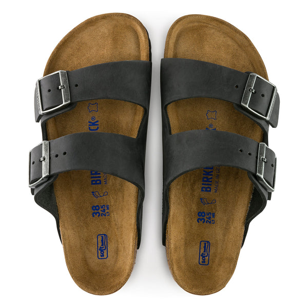 ARIZONA SOFT - BLACK - OIL LEATHER